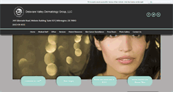 Desktop Screenshot of delawarevalleyderm.com